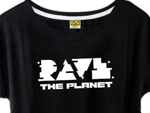 Girl Shirt </br> „Rave The Planet“