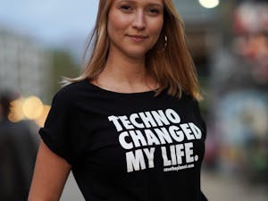 Girl Shirt „Techno“