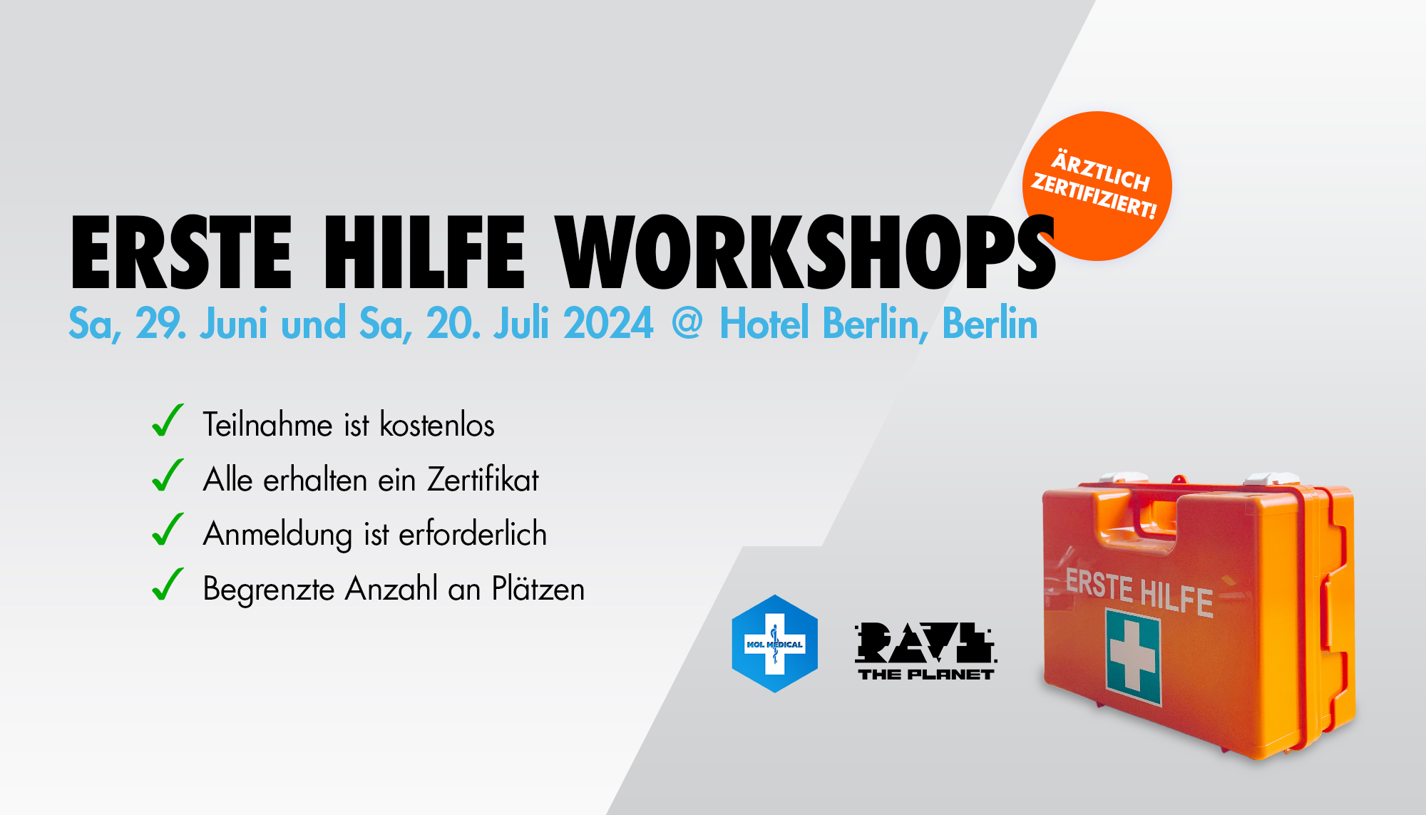 Erste Hilfe Workshops