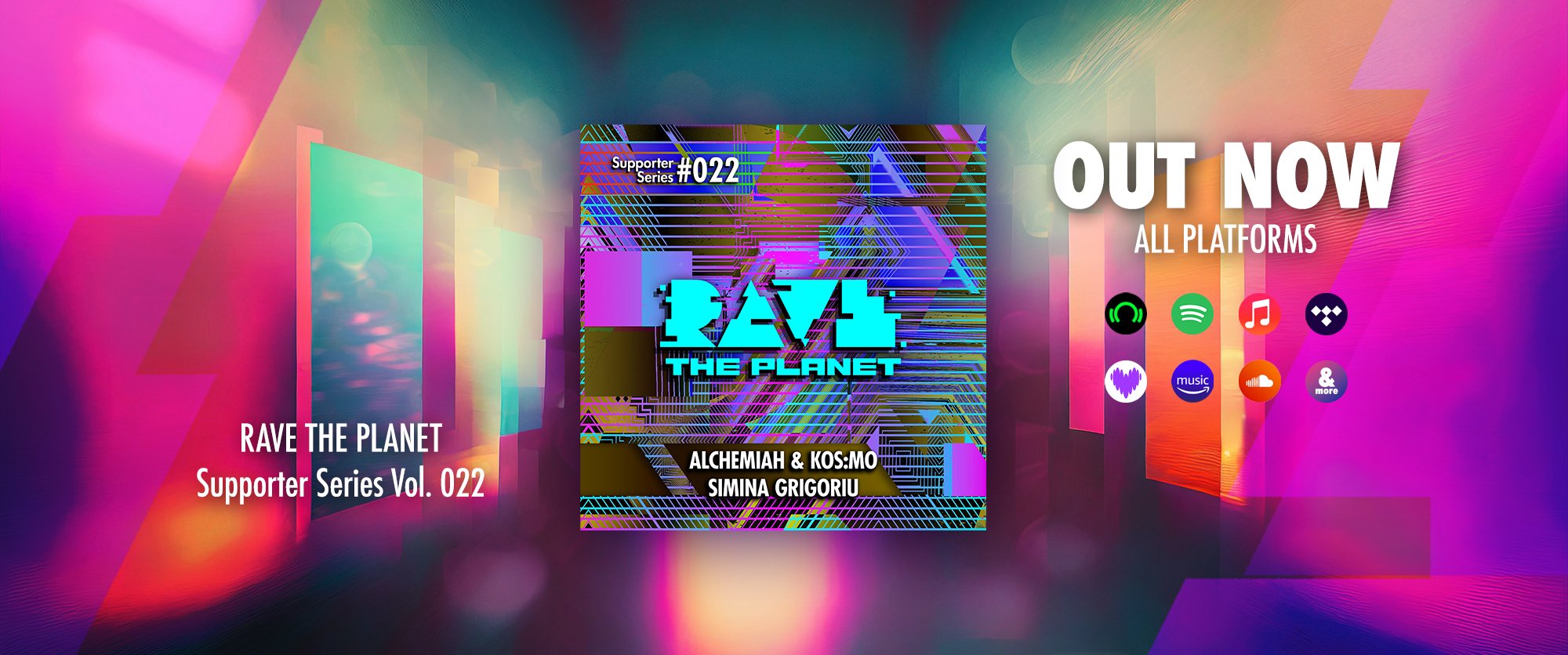 Out Now: Supporter Series Vol. 022 feat. Alchmiah, Kos:mo