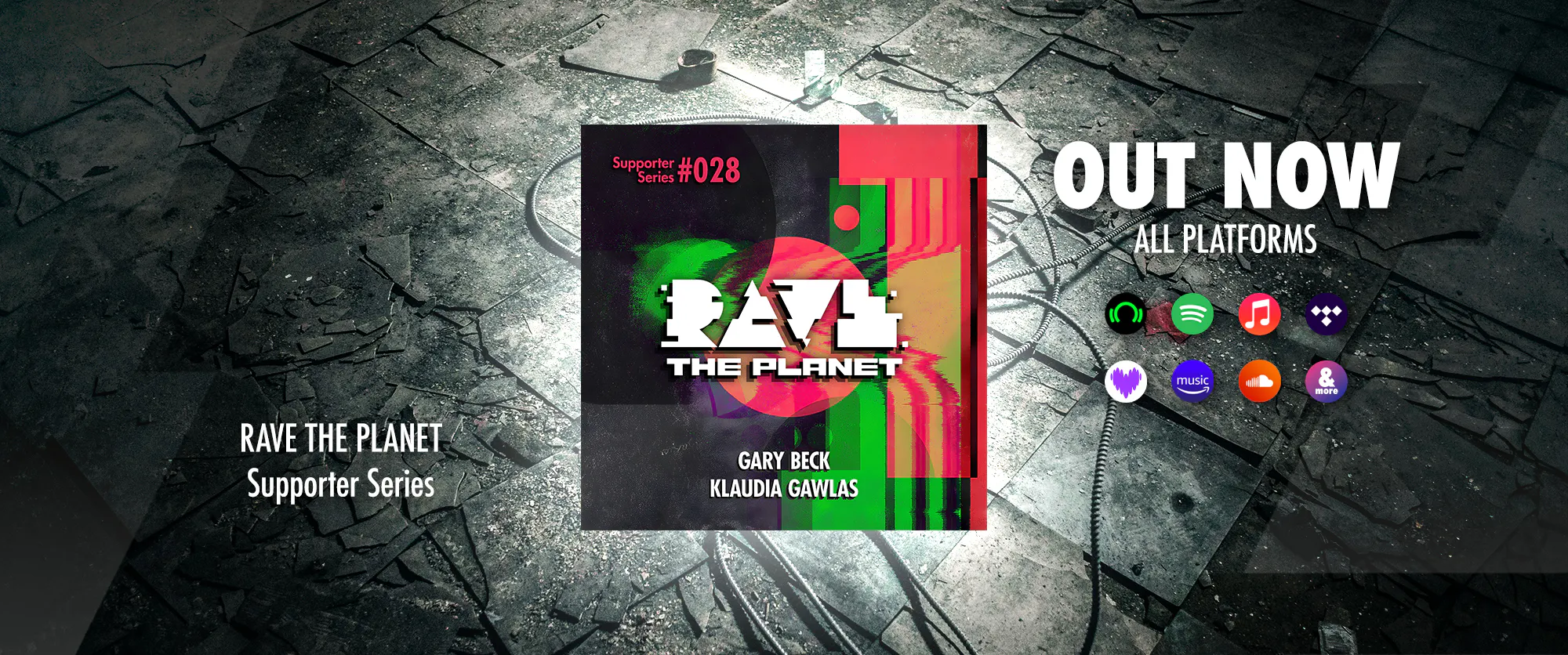 Gary's Rave New Release: Supporter Series pres. Gary Beck & Klaudia Gawlas