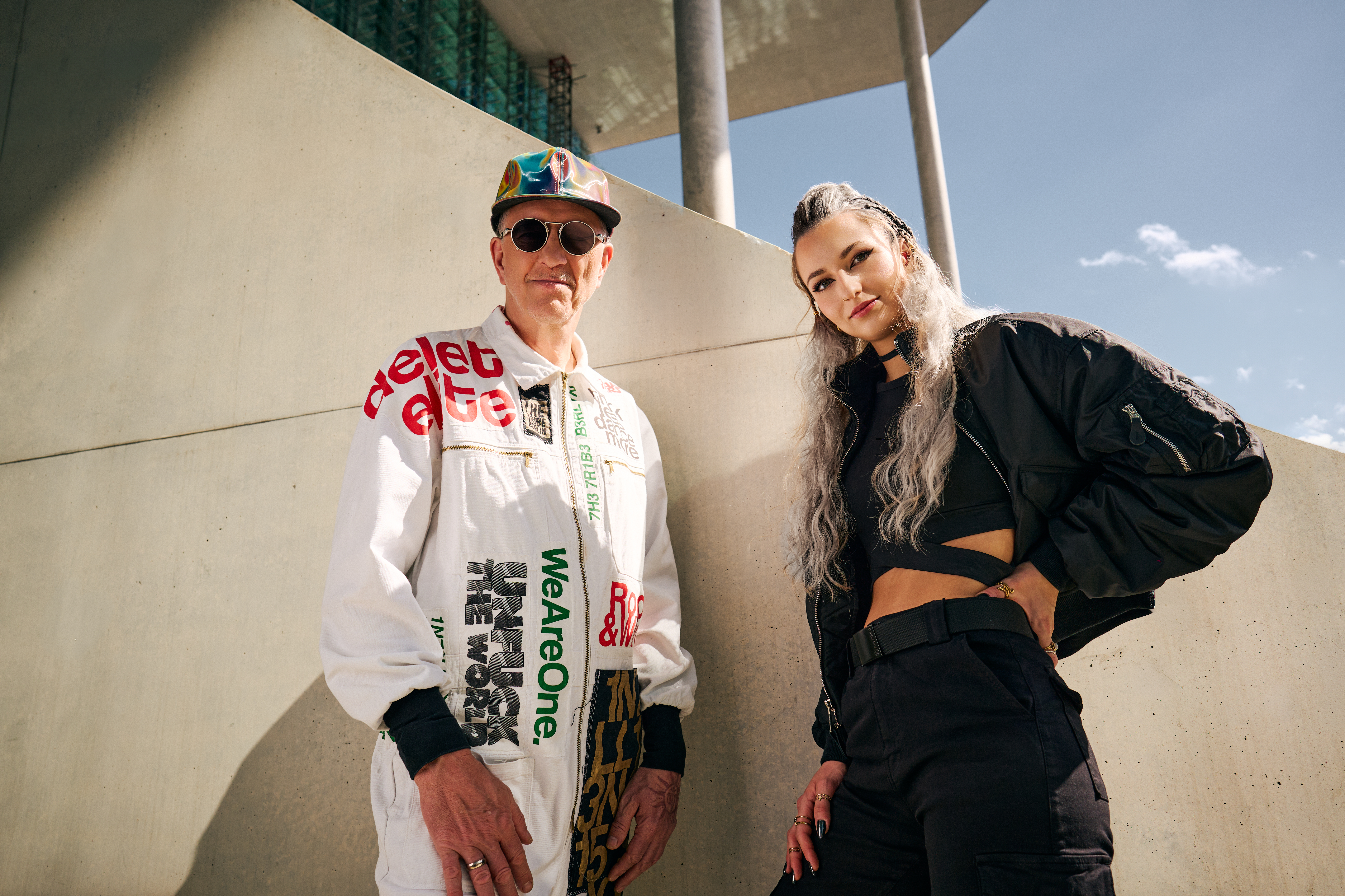 Inspirierende Collab: Tommahawk (rechts) mit Dr. Motte, Foto: Pascal Mühlhausen