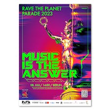 Rave The Planet 2023 </br>Official Poster